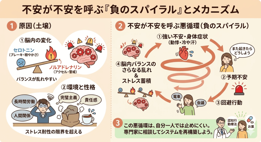 ラエティスクリニック本町での不安障害の治療